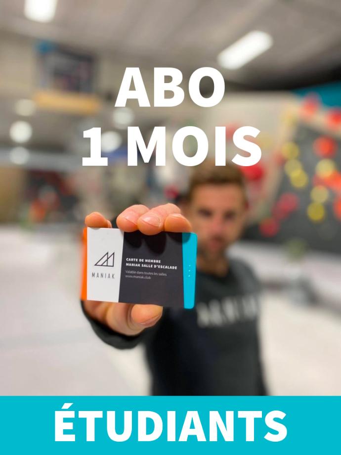 Abonnement mensuel étudiant